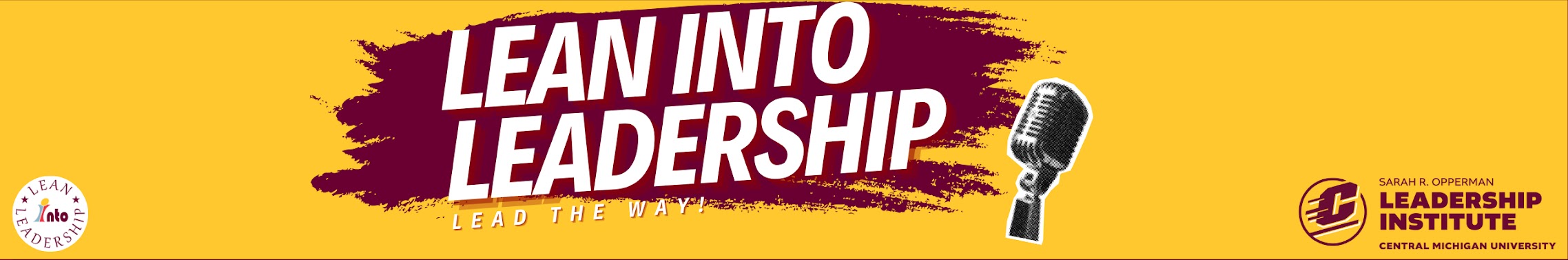 Lean Into Leadership podcast cover